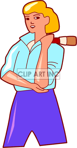 Go Back   Gallery For   Woman Artist Painting Clipart