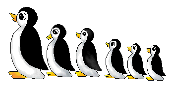 Locate Penguin Clip Art A Row Of Penguins  That You May Use On Your