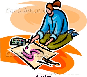 Person Painting A House Clipart   Free Clip Art Images