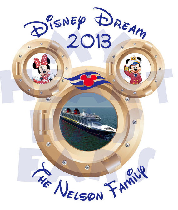 Printable Diy Disney Cruise Dream Family Vacation Personalized Iron On