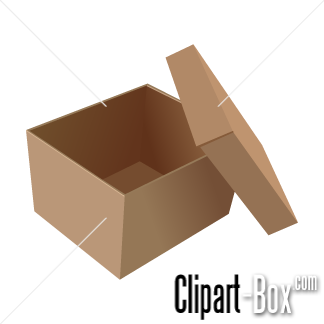 Related Open Cardboard Box Cliparts
