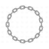 Round Chain Frame Borders And Frames Download Royalty Free