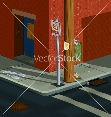 Street Corner Vector Art   Download Door Vectors   11477