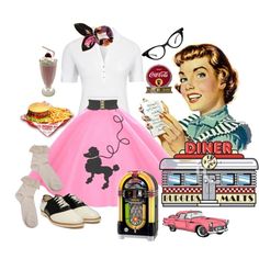 50 S Diner On Pinterest   50s Diner Poodle Skirts And Wild Wolf