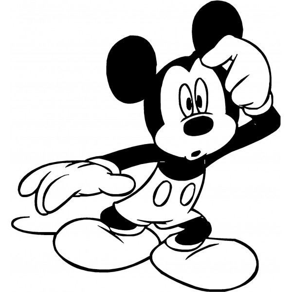 Baby Mickey Mouse Clipart Black And White Mickey Mouse Black And White