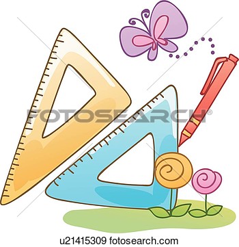 Clip Art Of Triangle Icons Classes Class Math Writing Tools Icon