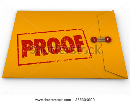     Evidence Or Testimony In A Court Case Or Other Dispute   Stock Photo