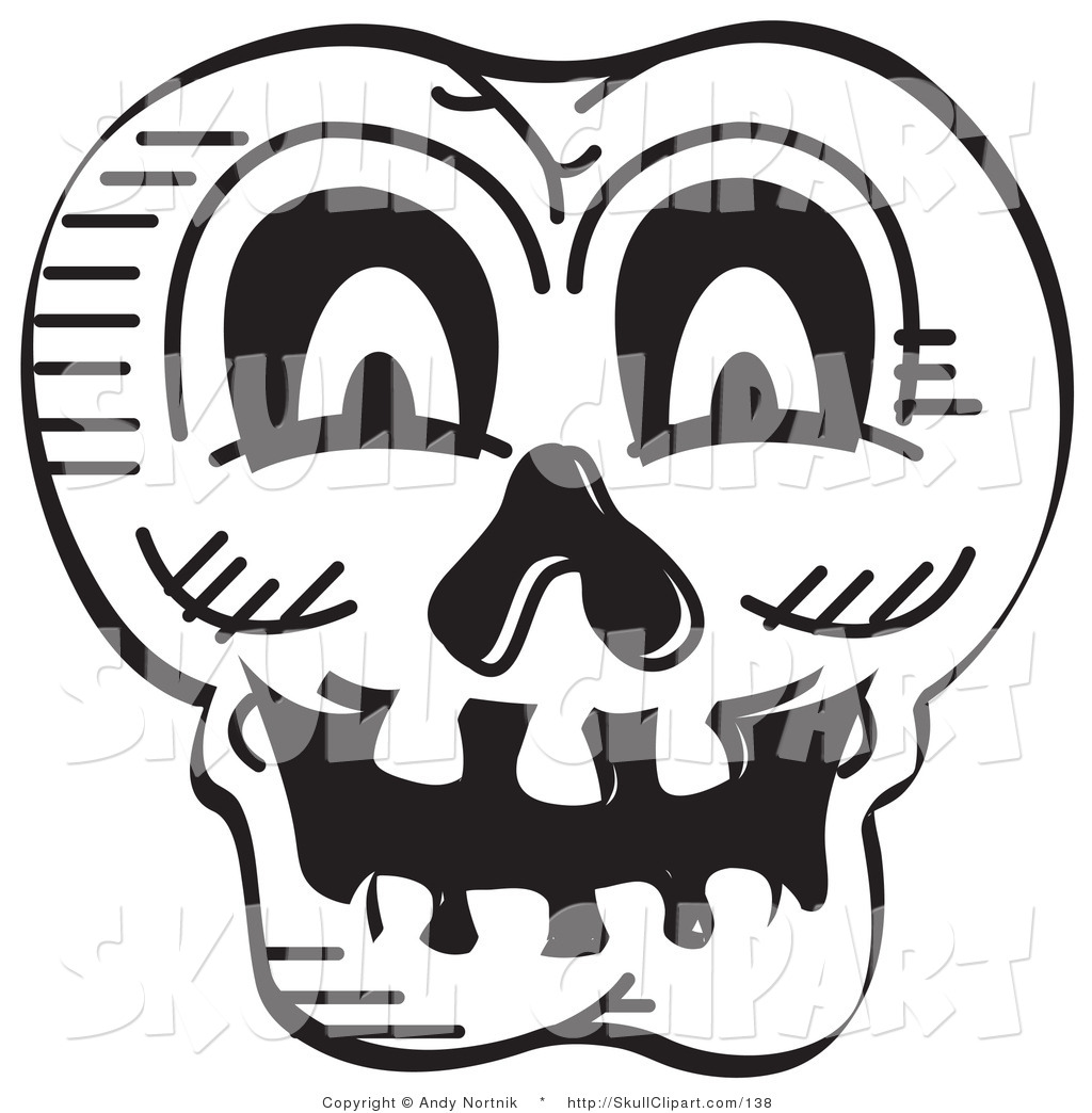 Sugar Skull Black And White Clip Art Skulls