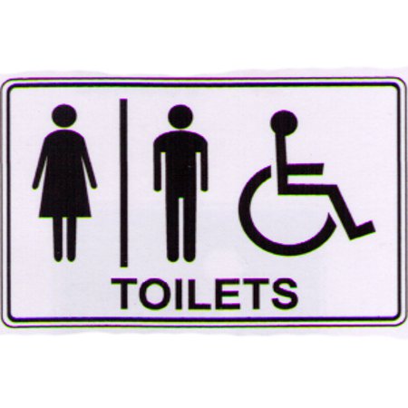 Toilet Signs  Toilets Sign   Male Female And Disabled Symbol