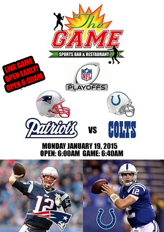 Watch The Nfl Playoffs Live At The Game Stickboy Bangkok