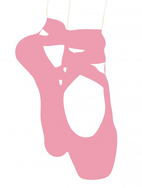 Ballet Shoes Pink Clipart Vid Karen Arnold