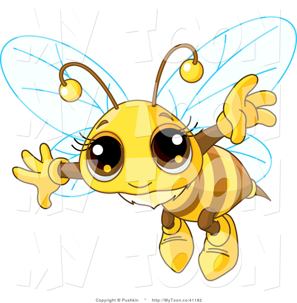 Bee Clip Art Http   Mytoon Co Design Cartoon Of A Cute Baby Bee    