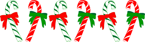 Click Image To Enlarge And Download Large Candy Cane Borders
