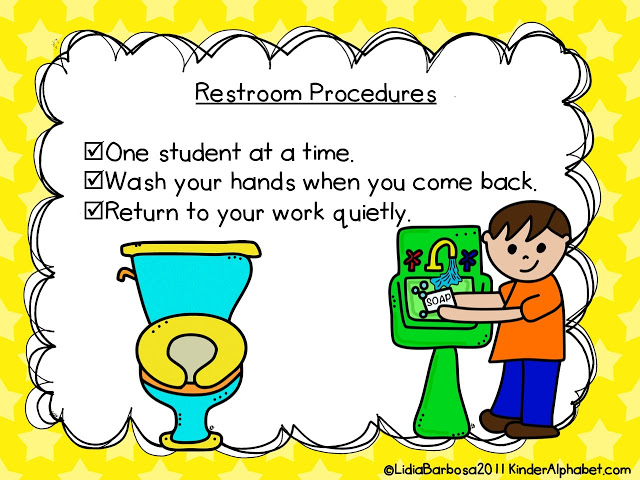 Do Not Forget To Teach Restroom Procedures  Taking The Time To Address