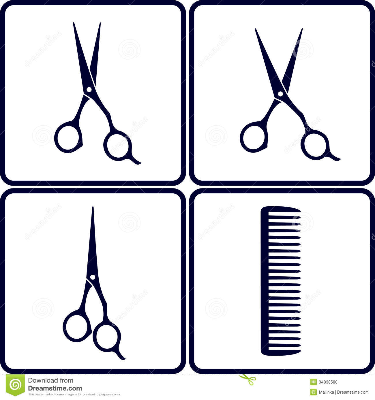 Hair Scissors And Comb Clip Art   Clipart Panda   Free Clipart Images