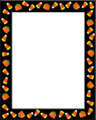 Halloween Candy Border Clipart Halloween Candy Corn Frame