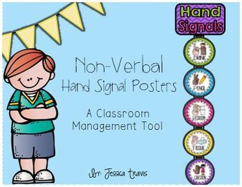 Hand Signal Posters  Classroom Resources Hands Signals Hand Signals