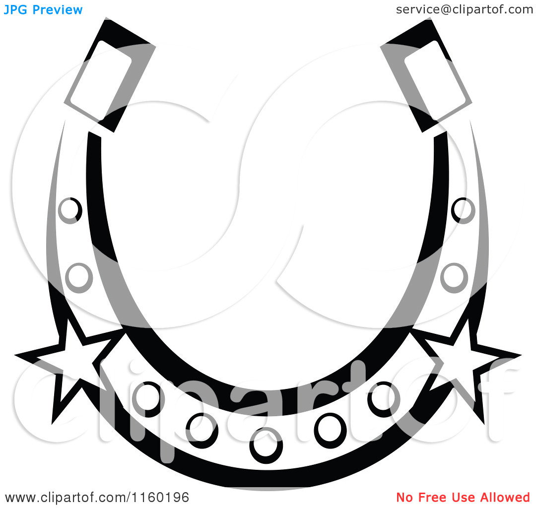 Horseshoe Clipart Separatist Clipart Clipart Of A Black And White