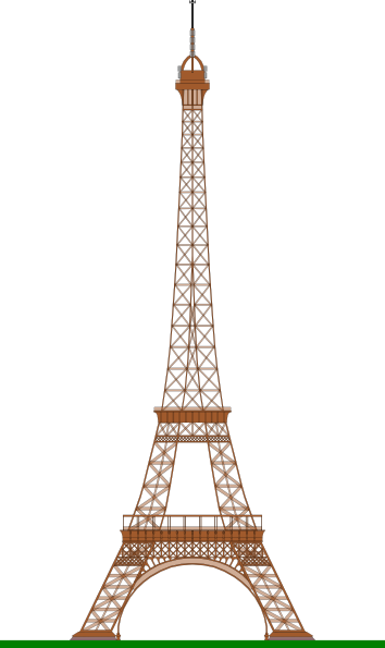 Paris  Paris Eiffel Tower Cartoon