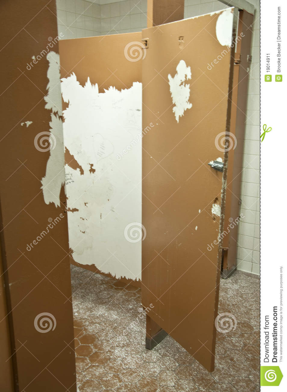 Public Restroom Stall Stock Image   Image  19014911