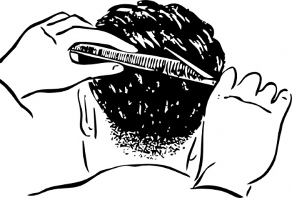Scissors Man Person Barber Hair Cut Haircut Comb Shears