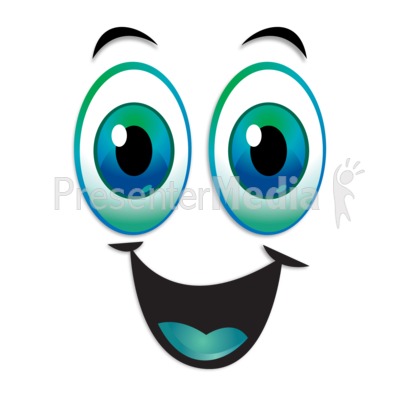 Silly Eyes Clip Art Type  Presentation Clipart
