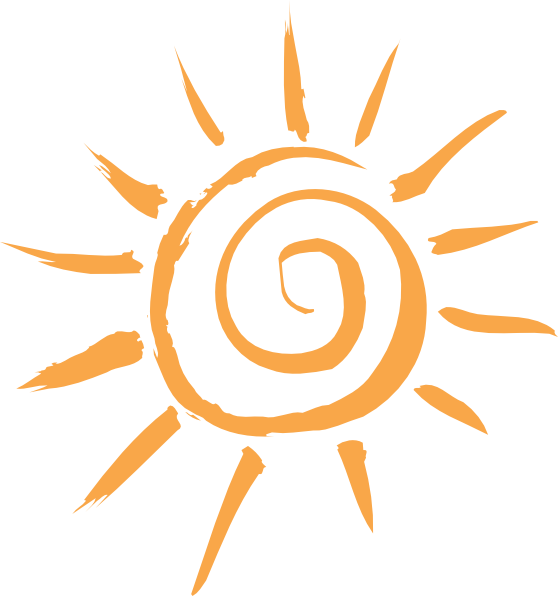 Simple Sun Motif Clip Art At Clker Com   Vector Clip Art Online