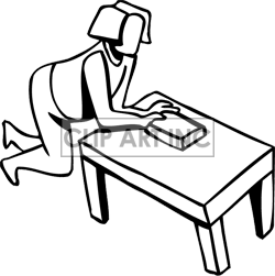 Table Clip Art Black And White   Clipart Panda   Free Clipart Images