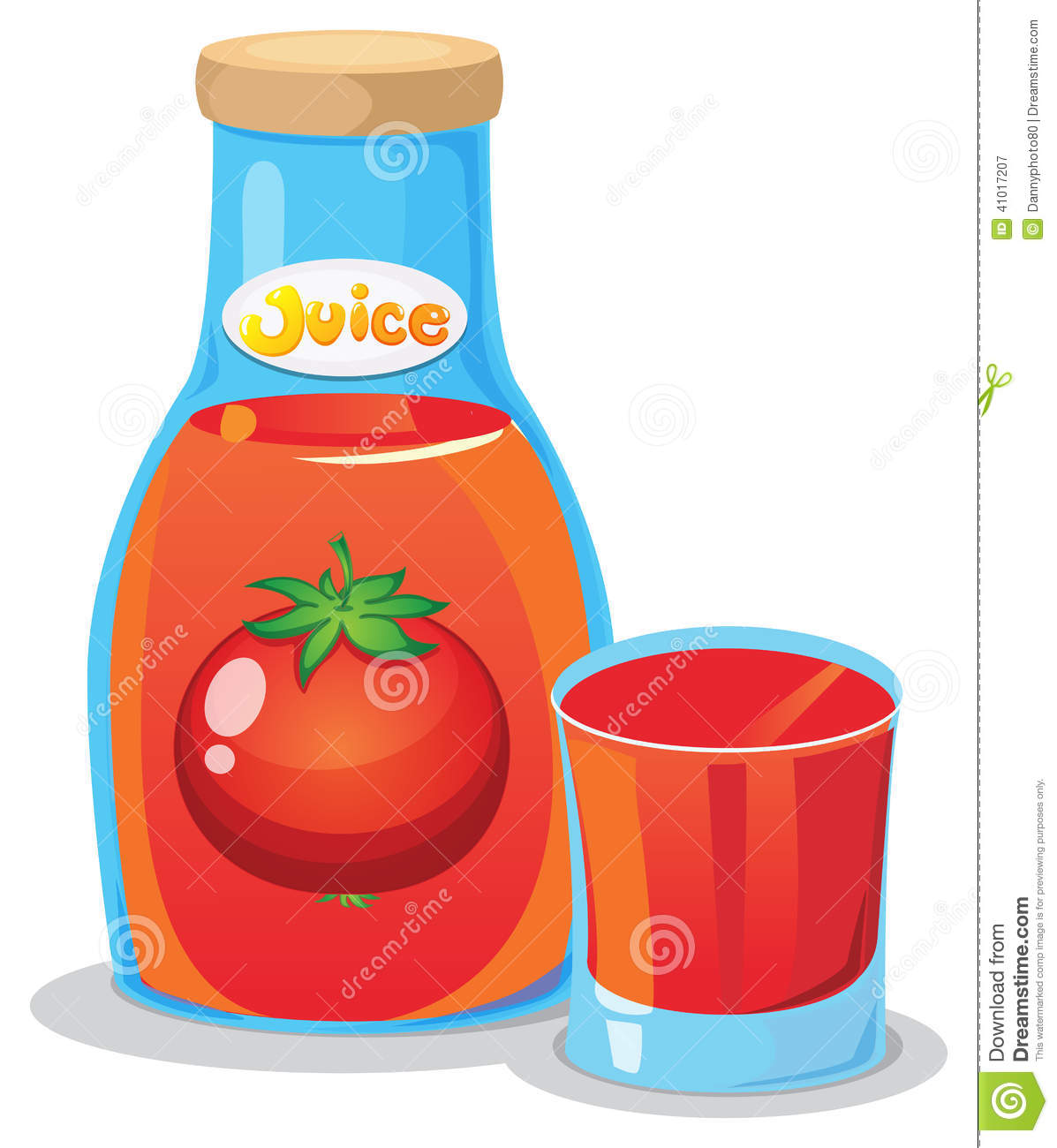 Tomato Juice Clipart A Bottle Of Tomato Juice