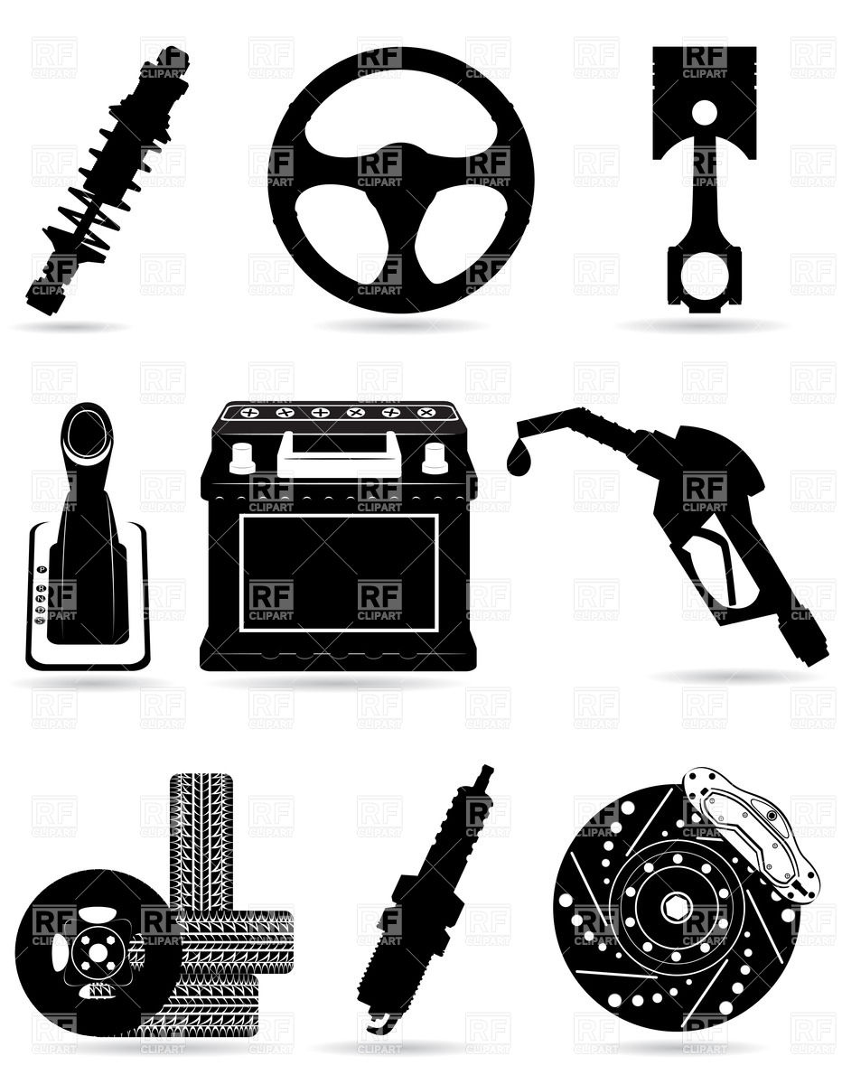 Car Engine Parts And Functions With Pictures Car Mechanic Clipart