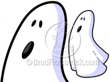 Clip Coloring Page Of Cartoon Shadow Night Ghost Originalcute Ghost