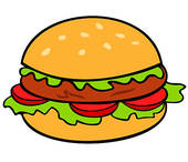 Hamburger Bun Stock Illustrations  320 Hamburger Bun Clip Art Images