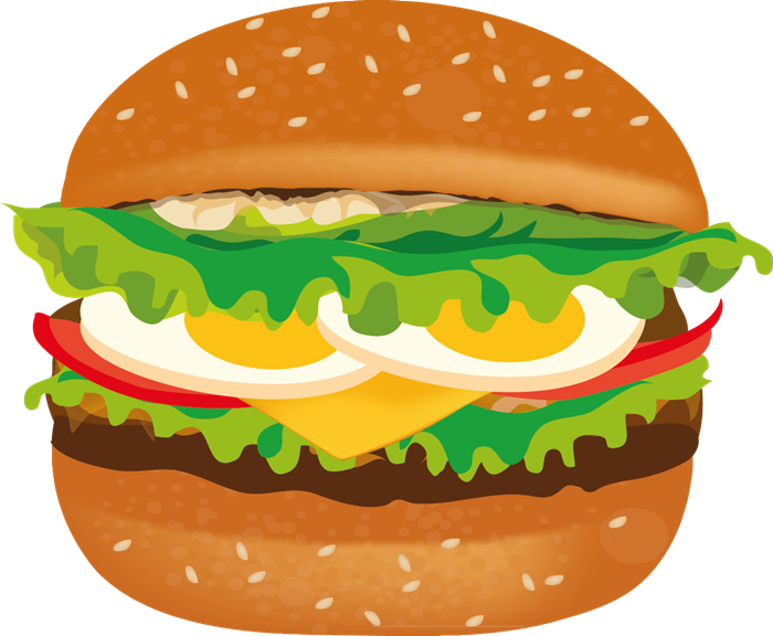 Hamburger Clip Art   Images   Free For Commercial Use