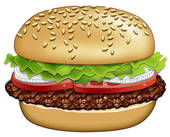 Hamburger Illustrations And Clipart