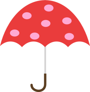Polka Dot Umbrella Clip Art At Clker Com   Vector Clip Art Online    