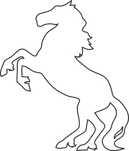 Stallion Clipart Image 
