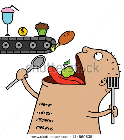 Starving Person Clipart A Man Starving And Eat