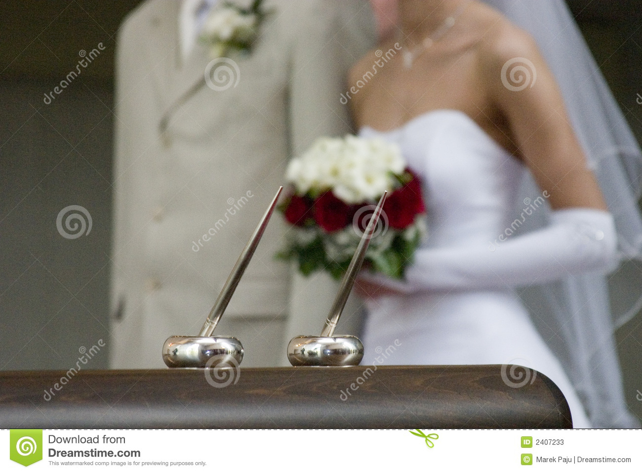 Wedding Vows Stock Photos   Image  2407233