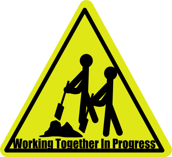 Work Together In Progress Clip Art At Clker Com   Vector Clip Art