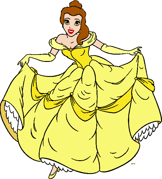 Disney Princess Belle Clipart