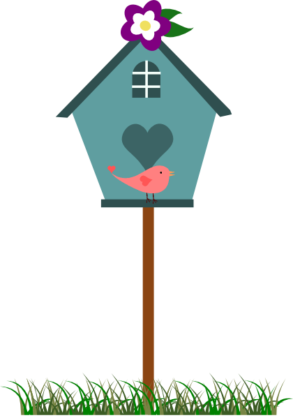 Free Birdhouse Clip Art
