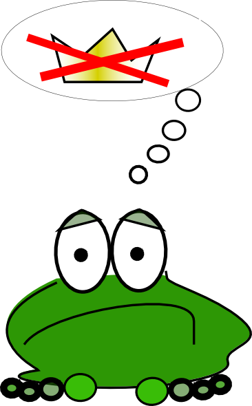 Sad Frog Clip Art At Clker Com   Vector Clip Art Online Royalty Free