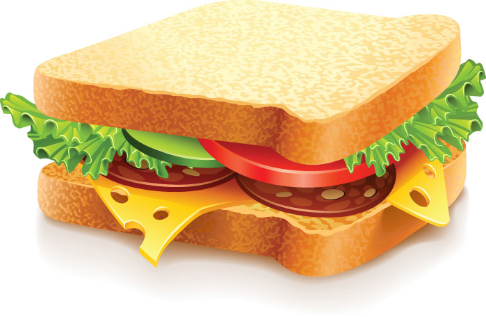 Sandwich Vector Clip Art Of Vector Sandwich For Your Food Related
