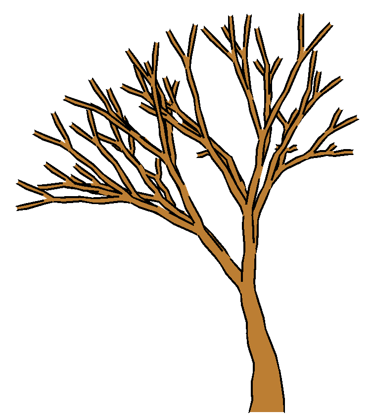 Brown Tree Without Leaves Clipart   Cliparthut   Free Clipart