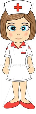 Clip Art   Cute Little Girl Nurse  Fotosearch   Search Clipart    