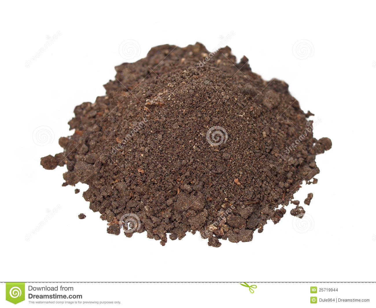 Dirt Pile Clipart Pile Dirt Isolated On White
