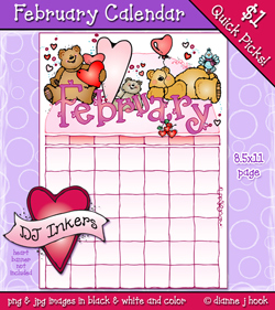 February Calendar Clipart Download February Calendar Clipart Download