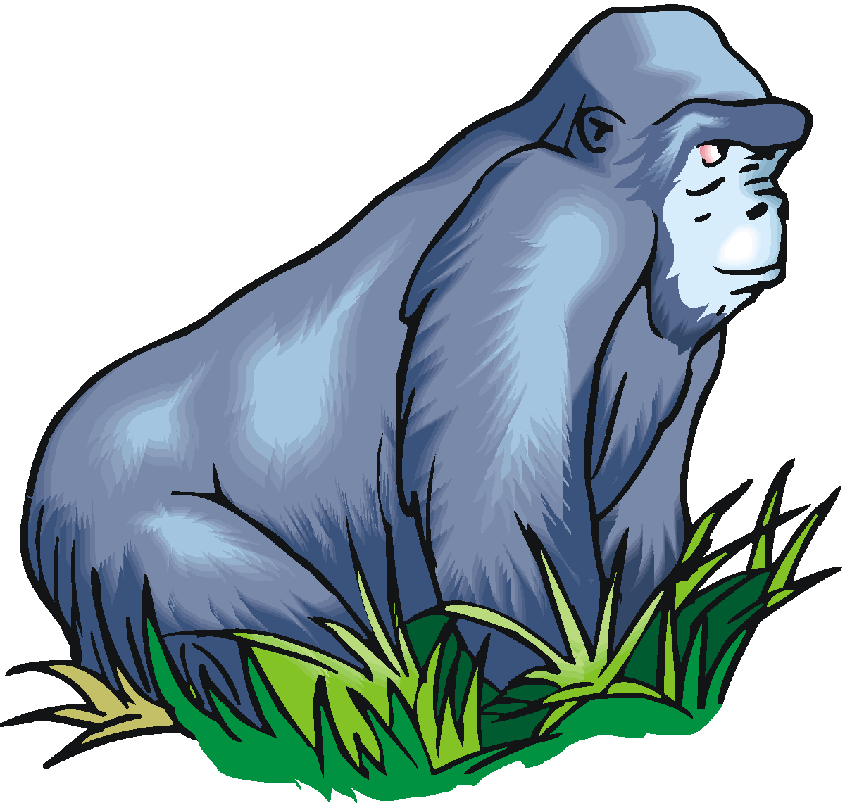 Gorilla Clip Art Cartoon   Clipart Panda   Free Clipart Images