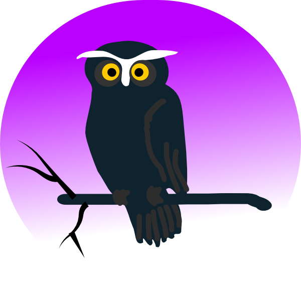 Halloween Owl Clip Art At Clker Com   Vector Clip Art Online Royalty