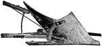 Illustrated Is The Bottom View Of A Steel Moldboard Plow
